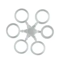 MIVARDI - Elastické krúžky na nástrahy Číra 10 mm