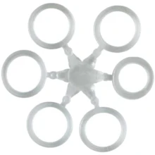 MIVARDI - Elastické krúžky na nástrahy Číra 10 mm
