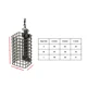 MIVARDI - Feederové krmítko EasyGrip Square veľ. M 20 g