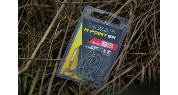 MIVARDI - Háčiky M-Point BN Barbless veľ. 8 10 ks