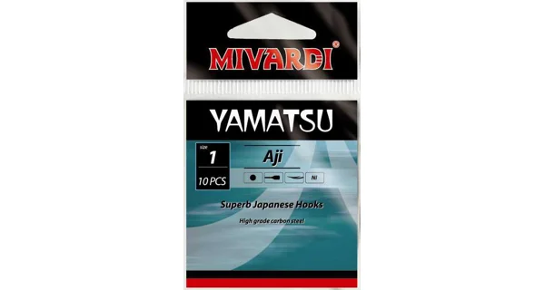 MIVARDI - Háčiky Yamatsu Aji veľ. 1 10 ks