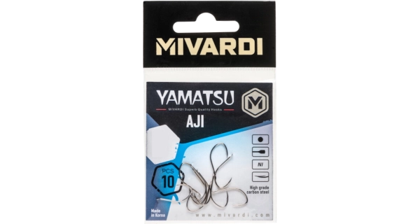 MIVARDI - Háčiky Yamatsu Aji veľ. 20 10 ks