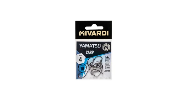 MIVARDI - Háčiky Yamatsu Carp veľ. 1 10 ks