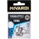 MIVARDI - Háčiky Yamatsu Chinu s lopatkou veľ. 2 10 ks