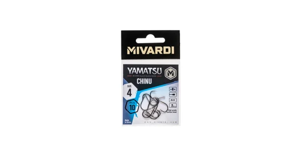 MIVARDI - Háčiky Yamatsu Chinu s lopatkou veľ. 4 10 ks