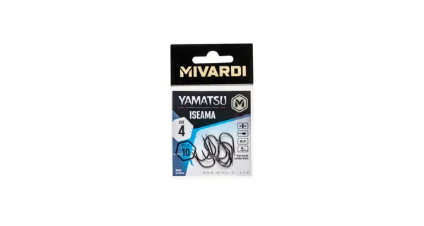 MIVARDI - Háčiky Yamatsu Iseama s lopatkou veľ. 6 10 ks