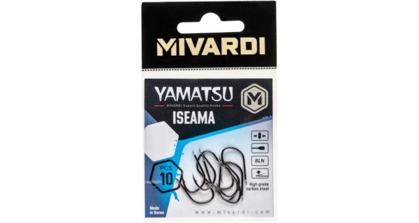 MIVARDI - Háčiky Yamatsu Iseama s lopatkou veľ. 6 10 ks