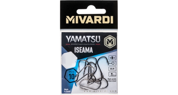 MIVARDI - Háčiky Yamatsu Iseama s očkom veľ. 2/0 10 ks