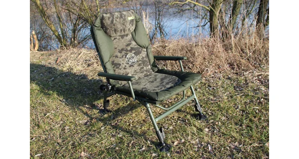 MIVARDI - Kreslo CamoCODE Arm + Transportná taška