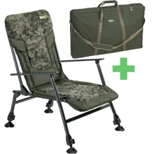 MIVARDI - Kreslo CamoCode Express + Transportná taška