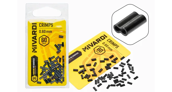 MIVARDI - Krimpovacie svorky 0,60 mm 60 ks