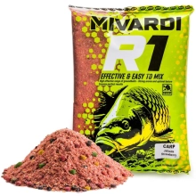 MIVARDI - Kŕmičková zmes R1 Carp 950 g Jahoda