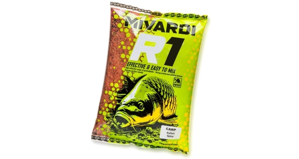 MIVARDI - Kŕmičková zmes R1 Carp 950 g Korenie