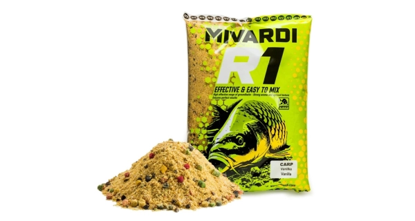 MIVARDI - Kŕmičková zmes R1 Carp 950 g Vanilka