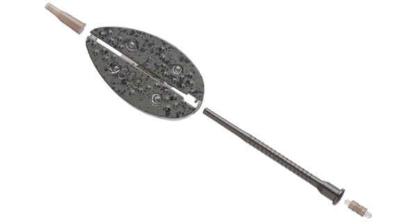 MIVARDI - Kŕmidlo Method Feeder Set QMR Grip L 30 g + 40 g + 50 g + Formička
