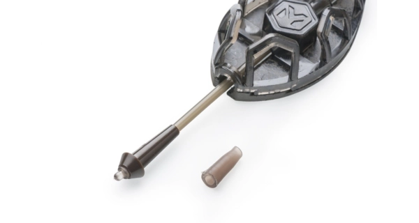 MIVARDI - Kŕmidlo Method Feeder Set QMR Grip L Long 30 g + 40 g + 50 g + Formička