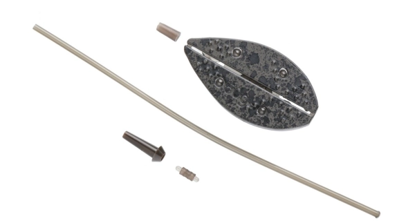 MIVARDI - Kŕmidlo Method Feeder Set QMR Grip L Long 30 g + 40 g + 50 g + Formička