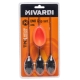 MIVARDI - Kŕmidlo Method Feeder Set QMR Grip L Long 30 g + 40 g + 50 g + Formička