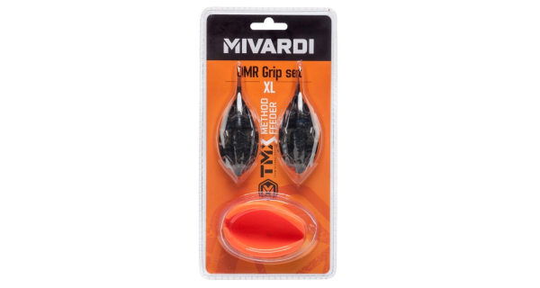 MIVARDI - Kŕmidlo Method Feeder Set QMR Grip XL 50 g + 60 g + Formička