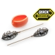 MIVARDI - Kŕmidlo Method Feeder Set QMR Grip XL Long 50 g + 60 g + Formička