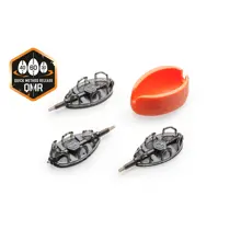 MIVARDI - Krmítko Method Feeder Set QMR Grip L 30 g + 40 g + 50 g + Formička