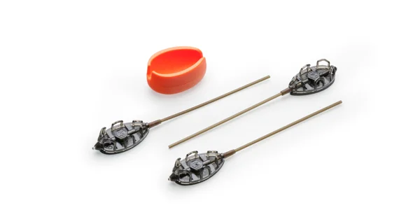 MIVARDI - Krmítko Method Feeder Set QMR Grip L Long 30 g + 40 g + 50 g + Formička