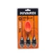 MIVARDI - Krmítko Method Feeder Set QMR Grip L Long 30 g + 40 g + 50 g + Formička