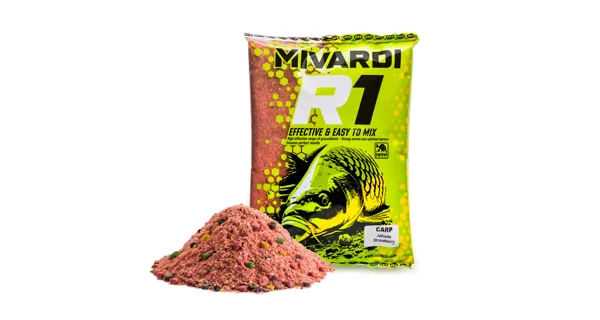 MIVARDI - Krmítková zmes R1 Carp 1,4 kg Jahoda