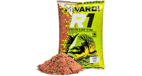 MIVARDI - Krmítková zmes R1 Carp 950 g Korenie