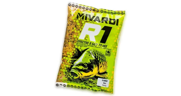 MIVARDI - Krmítková zmes R1 Carp 950 g Med