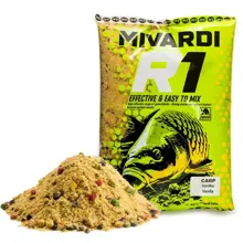 MIVARDI - Krmítková zmes R1 Carp 950 g Vanilka