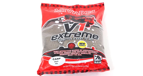 MIVARDI - Krmítková zmes V1 Carp Black Mix 2850 g
