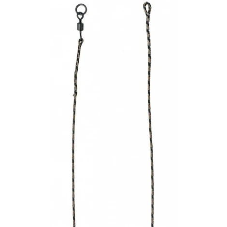 MIVARDI - Looped Lead Core + QC obratlík 45 lb 80 cm 2 ks