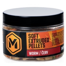 MIVARDI - Mäkčené pelety Soft Extruded Pellets 150 ml Červ