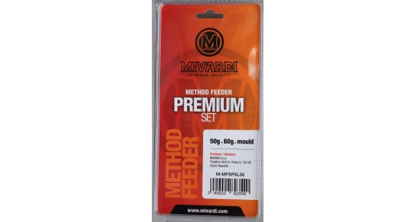 MIVARDI - Method Feeder Set Premium XL 50 g + 60 g + Formička