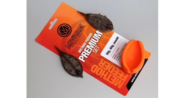 MIVARDI - Method Feeder Set Premium XL 50 g + 60 g + Formička