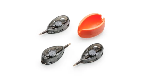 MIVARDI - Method Feeder set QMR Flat L 30 g + 40 g + 50 g + Formička