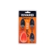 MIVARDI - Method Feeder set QMR Flat L 30 g + 40 g + 50 g + Formička