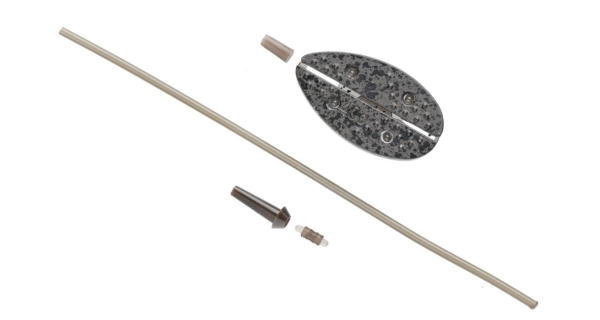 MIVARDI - Method Feeder set QMR Flat L Long 30 g + 40 g + 50 g + Formička