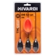 MIVARDI - Method Feeder set QMR Flat L Long 30 g + 40 g + 50 g + Formička