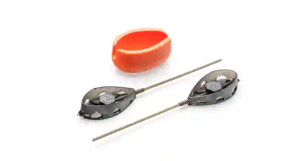 MIVARDI - Method Feeder set QMR Flat XL Long 50 g + 60 g + Formička