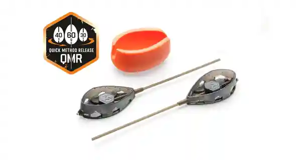 MIVARDI - Method Feeder set QMR Flat XL Long 50 g + 60 g + Formička