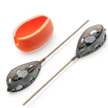 MIVARDI - Method Feeder set QMR Flat XL Long 50 g + 60 g + Formička