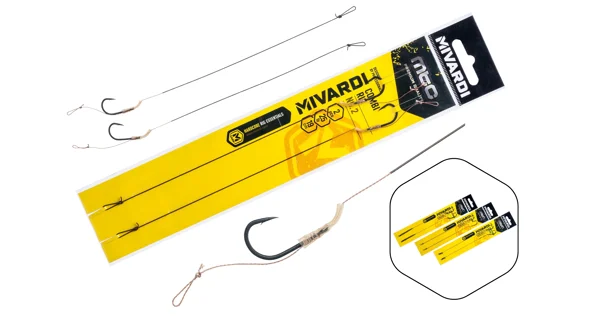 MIVARDI - Nadväzec Combi Rig 19 cm 25 lb veľ. 6 2 ks