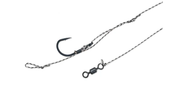 MIVARDI - Náväzec Adjustable Hair Rig 19 cm 25 lb veľ. 4 2 ks