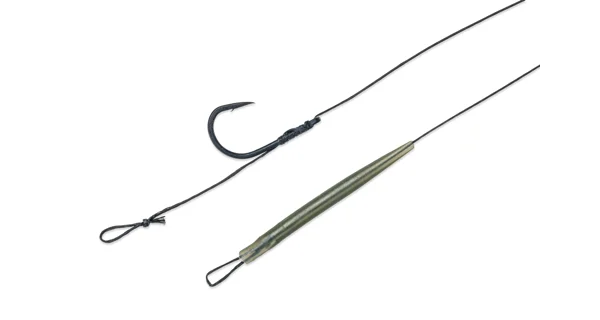MIVARDI - Náväzec Classic Boilie Rig Easy s očkom veľ. 2 Čierny