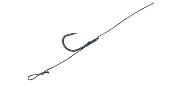 MIVARDI - Náväzec Classic Boilie Rig Easy s očkom veľ. 2 Čierny