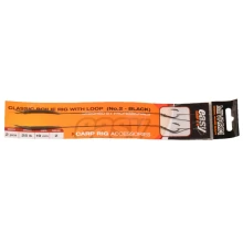 MIVARDI - Náväzec Classic Boilie Rig Easy s očkom veľ. 4 Čierny