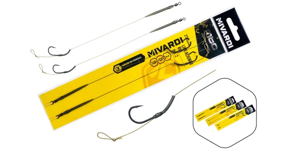 MIVARDI - Náväzec Line Alinger Rig 19,5 cm 25 lb veľ. 2 2 ks