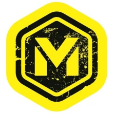 MIVARDI - Odolná samolepka "The M" Malá MIVARDI - Odolná samolepka "The M" Malá
